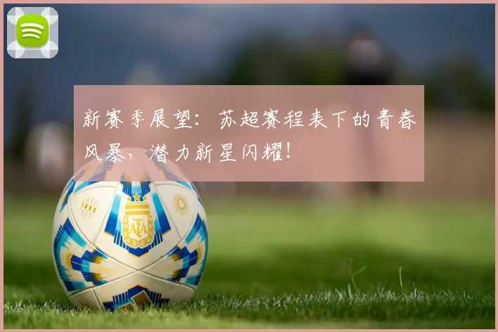 新赛季展望：苏超赛程表下的青春风暴，潜力新星闪耀！